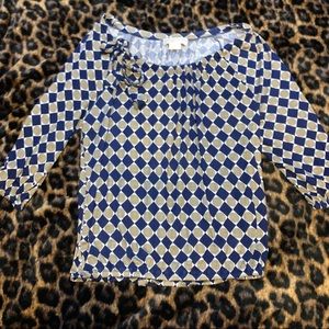 Michaels Kors patterned blouse